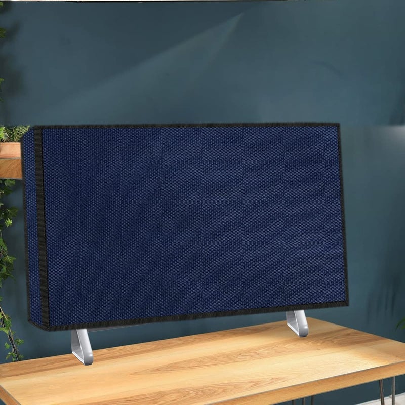 Palap Monitor Dust Cover Water Resistant Nylon Fabric Anti-Static Dustproof LCD/LED/HD Panel Case Computer Screen Protective Sleeve Compatible with HP All in ONE Desktop 24 inches (Grey) - Image 5