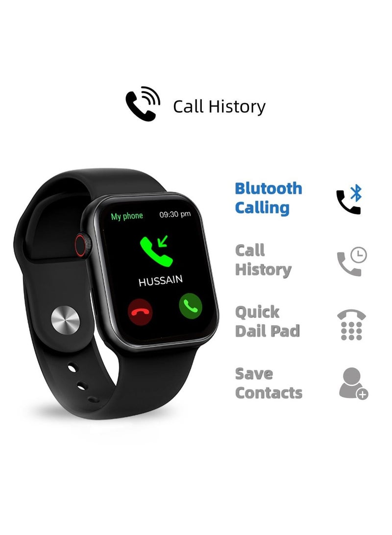 براندكود ساعة Brandcode Rock 31 الذكية بتقنية البلوتوث: ميزات شاملة للصحة والمكالمات والرسائل بتصميم متين وواجهة سهلة الاستخدام - Image 2