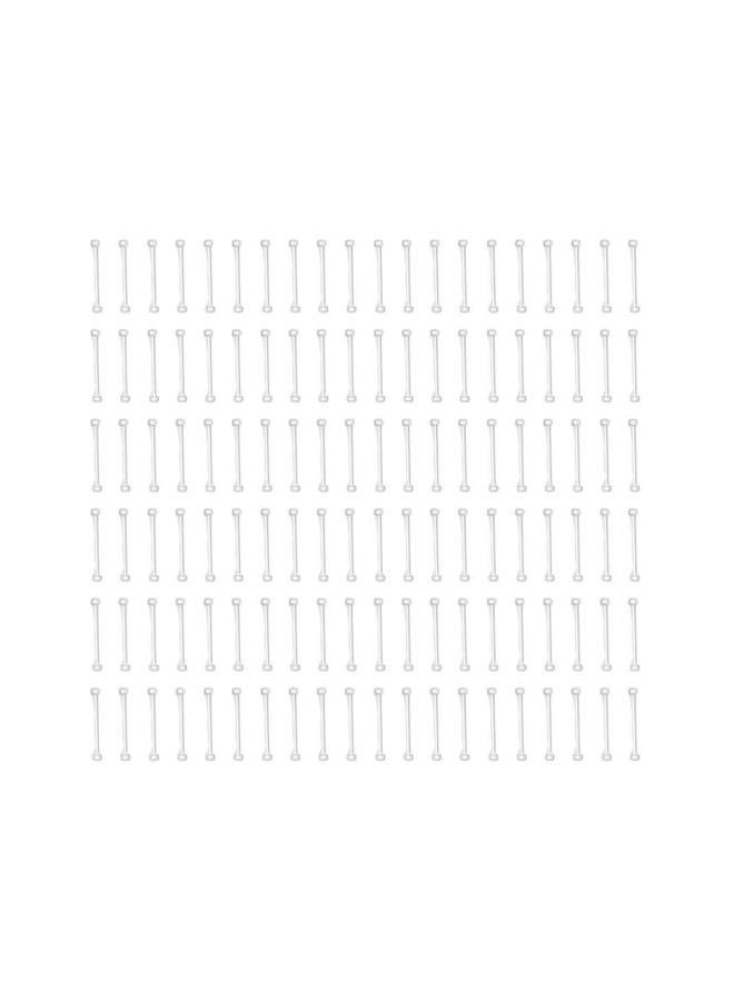 klarako 200pcs Bar Links 2 Hole Stick Strip Earrings Connector Rod Charms for Bracelet Necklace Jewelry Making Findings Supplies 15mm  - Image 1