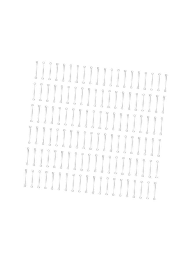 klarako 200pcs Bar Links 2 Hole Stick Strip Earrings Connector Rod Charms for Bracelet Necklace Jewelry Making Findings Supplies 15mm  - Image 3