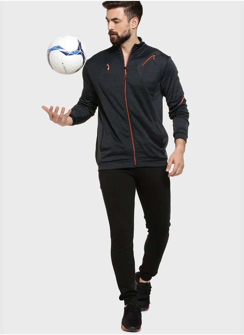 Campus Sutra High Neck Sports Jacket