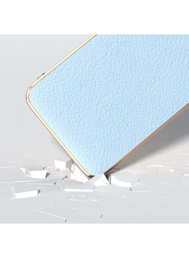 اس-توب جراب لهاتف Samsung Galaxy S24+ 5G، مصنوع من الجلد الطبيعي بطلاء نانوي، سلسلة Wave - Image 5