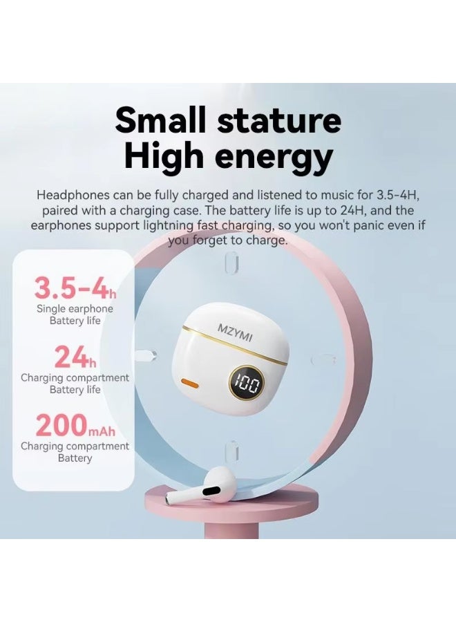 Wireless Bluetooth Headphone S190, an in-ear headset with an LED digital display, suitable for daily use - Image 2