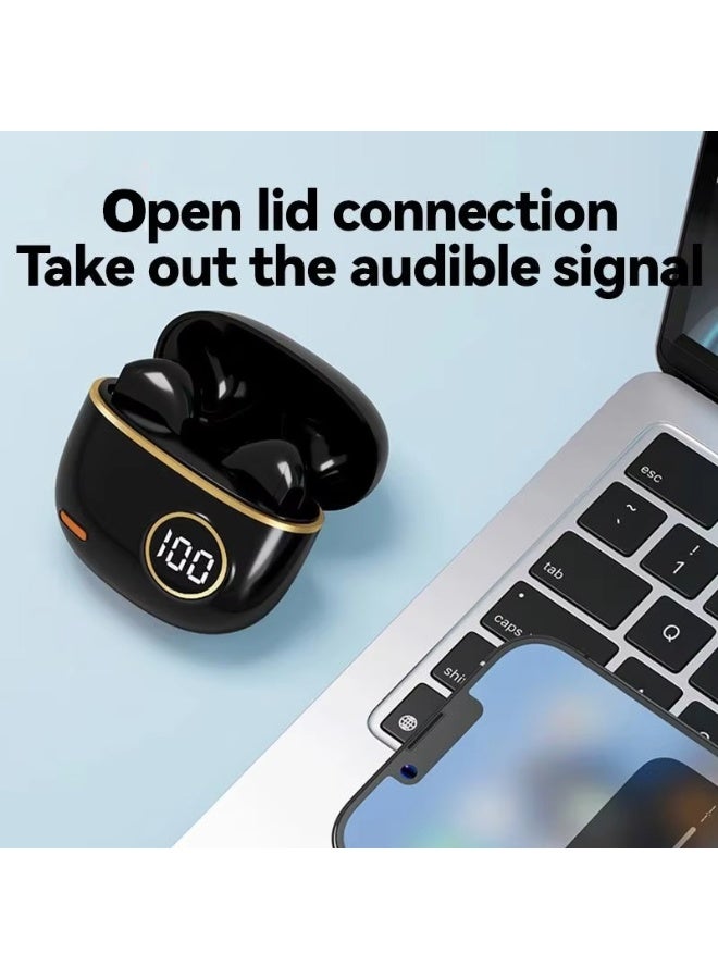 Wireless Bluetooth Headphone S190, an in-ear headset with an LED digital display, suitable for daily use - Image 5