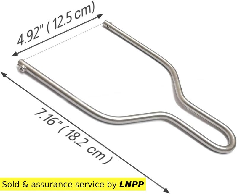 HIFFION Cheese Slicer & Cheese Cutter Stainless Steel Cheese Slicers with Wire | Cheese Cutter Wire & Butter Slicer - Image 2