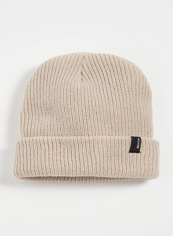 Brixton Heist Acrylic Knit Beanie, Beige/Tan, One Size - Image 2
