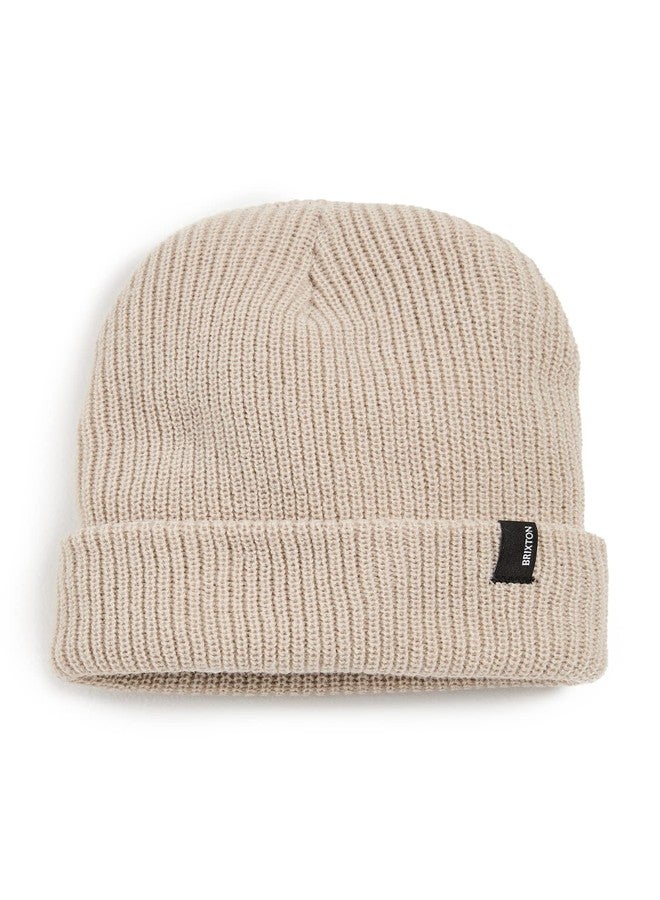 Brixton Heist Acrylic Knit Beanie, Beige/Tan, One Size - Image 1