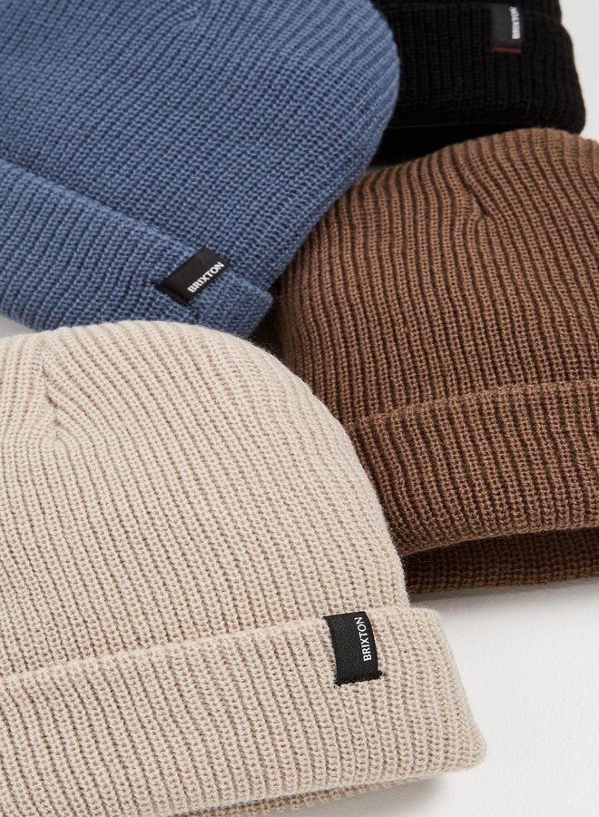 Brixton Heist Acrylic Knit Beanie, Beige/Tan, One Size - Image 4