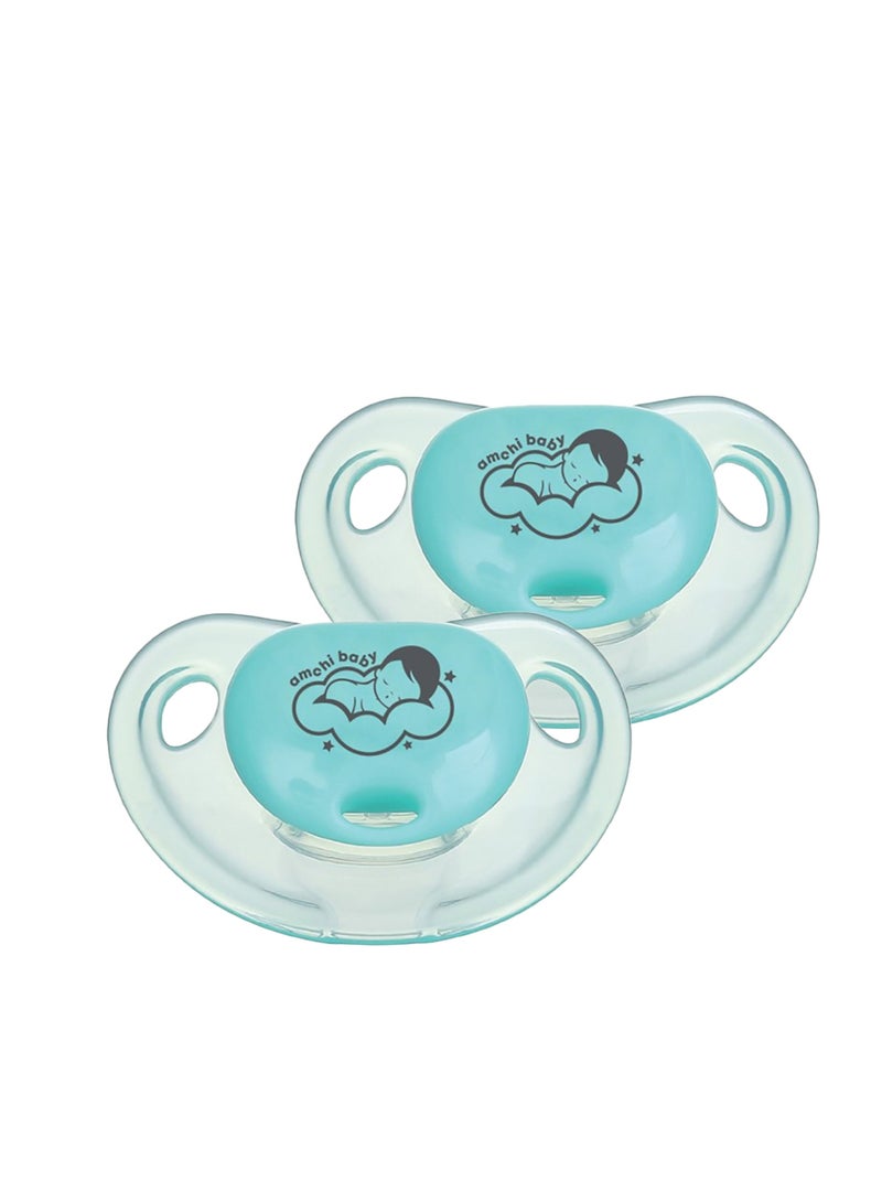 أمتشي بيبي لهاية اطفال - عدد 2 لهاية - Image 1