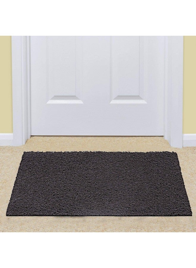 Kuber Industries Rubber 1 Piece Door Mat 16x24'' (Brown) - Image 1