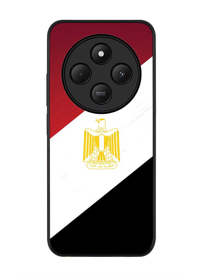 Stylizedd For Xiaomi Redmi 14C / 14R Case,Slim fit Camera Protection, Shockproof Thin Phone cover - Flag Of Egypt - Image 1