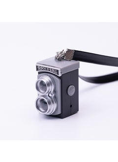 2024 Flashing Camera Doll House Keychain 034 retro camera