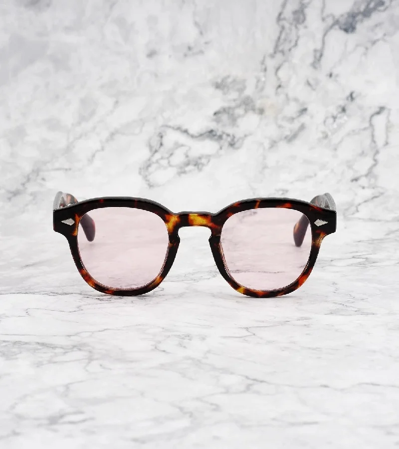 Explicit Poets Explicit Poets Unisex JOHNNY TORTOISE Tortoise - Pink Stylish Sunglasses, 2EP9