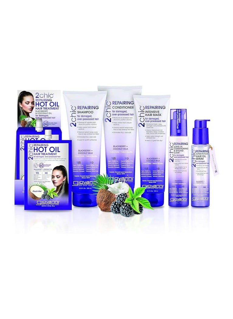 Giovanni 2 Chic - GIOV 2 CHIC ULTRA -REPAIR ELIXLEAVE CONDITIONING 4 OZ:18483 - Image 1