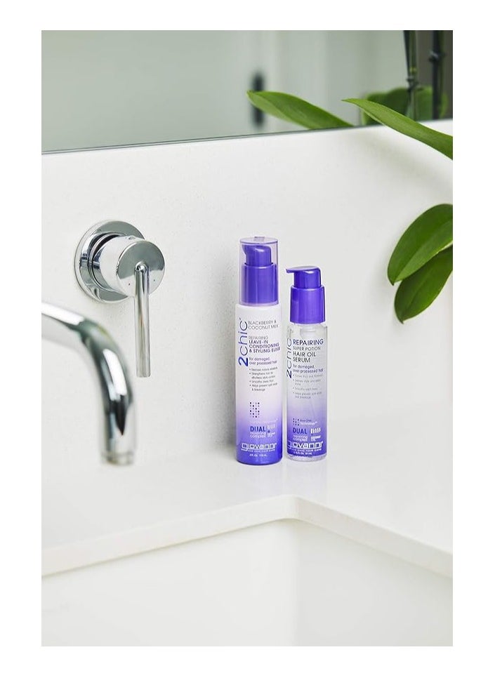 Giovanni 2 Chic - GIOV 2 CHIC ULTRA -REPAIR ELIXLEAVE CONDITIONING 4 OZ:18483 - Image 1
