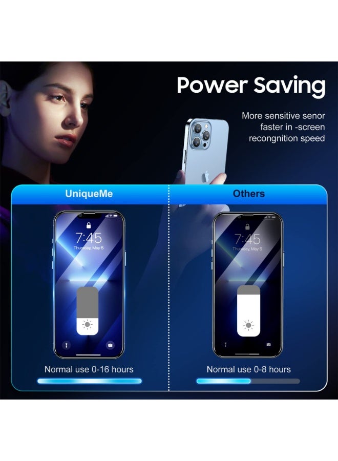 iPhone 16 Pro Max Screen Protector With Auto Alignment Kit HD Free Hand Easy Installation Frame Military-Grade Protection Scratch Resistant Anti-Fingerprint Bubble Free 9H Tempered Film Clear - Image 3