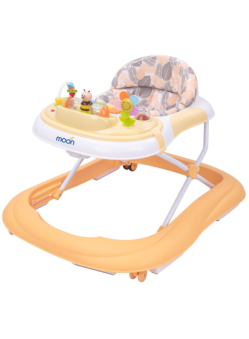 Moon Chase Walker 6 Months To 18 Months Removable Music Box Well Padded Seat Strong Metal Frame - Image 1