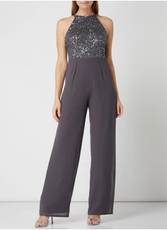 SEQUIN TOP JUMPSUIT