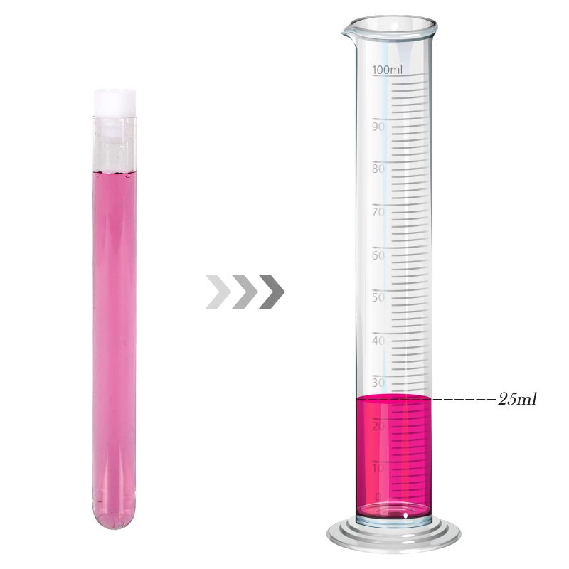 SUPERLELE 48 Pack Plastic Test Tubes with Caps, 16x150mm(25ml) Plastic Tubes for Plants, Lash Wands, Party Supplies, Scientific Experiments - Image 5