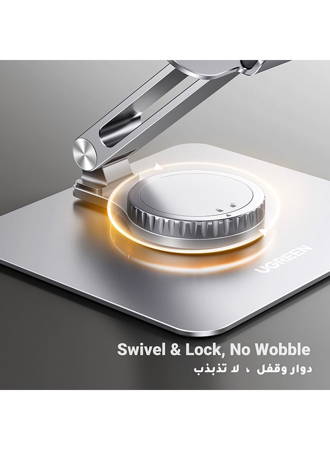 Ugreen 360° Adjustable Laptop Stand Foldable - Rotating Computer Riser Portable Home Office Desk Computer Stand Holder MacBook Pro/Air, Dell XPS, HP, Lenovo More 10-17.3” Notebook Stand - Image 3