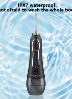 KinseiBeauty 5-Modes Oral Hygiene Oral Irrigator Cordless Floss Water Jet Dental-300 ml  - Image 2