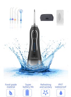 KinseiBeauty 5-Modes Oral Hygiene Oral Irrigator Cordless Floss Water Jet Dental-300 ml  - Image 3