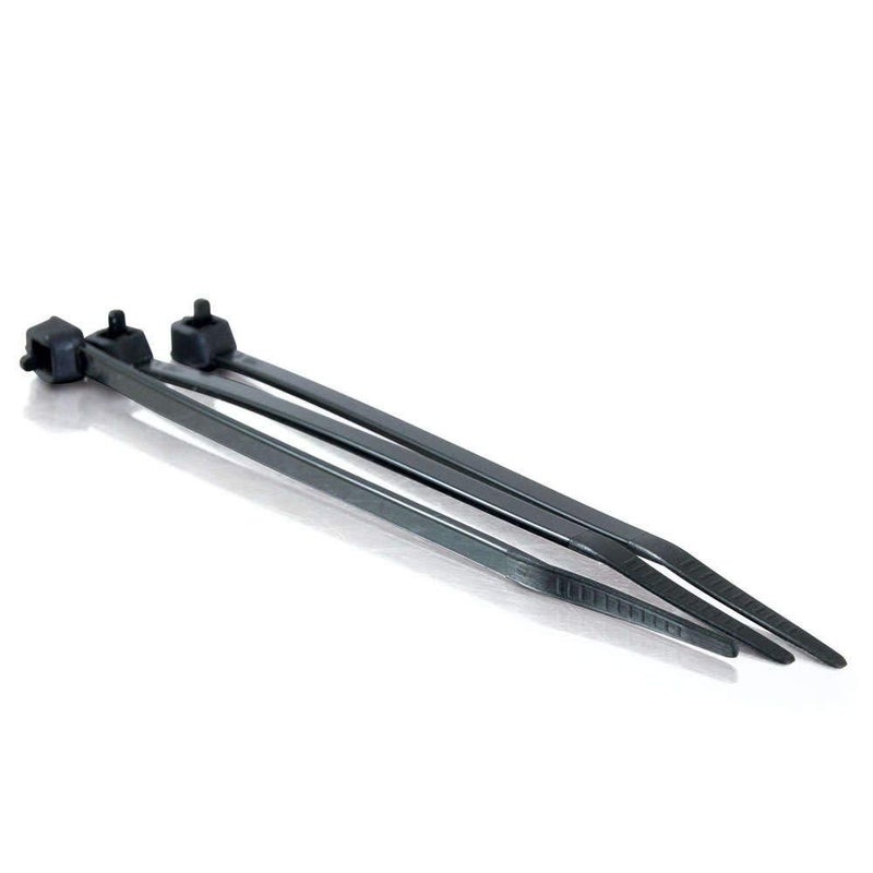 C2G 43036 TAA Compliant Cable Ties, 4 Inch Long, Black, Pack of 100 - Image 2