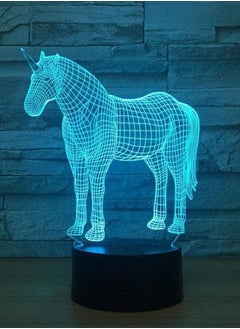 3D Illusion Lamp Led Night Light Animal Unicorn Theme Kids 7 Color Baby Kid Toy Gift Room Decor Tafel Children s Sleep Lamp