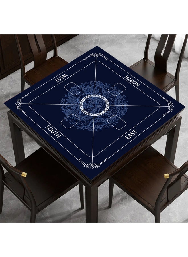Square Poker Special Poker Mahjong Egg Sound Insulation Mat Extra-large Thickened Non-slip Table Mat For Family Gathering 