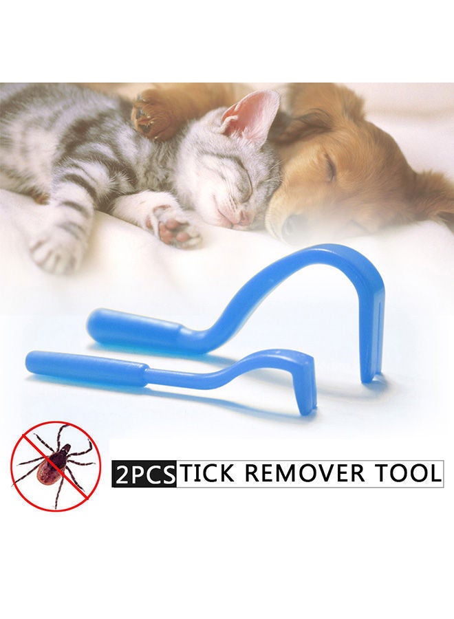 NIBEMINENT 2-Piece Tick Removal Tool Kit Blue 5g - Image 3