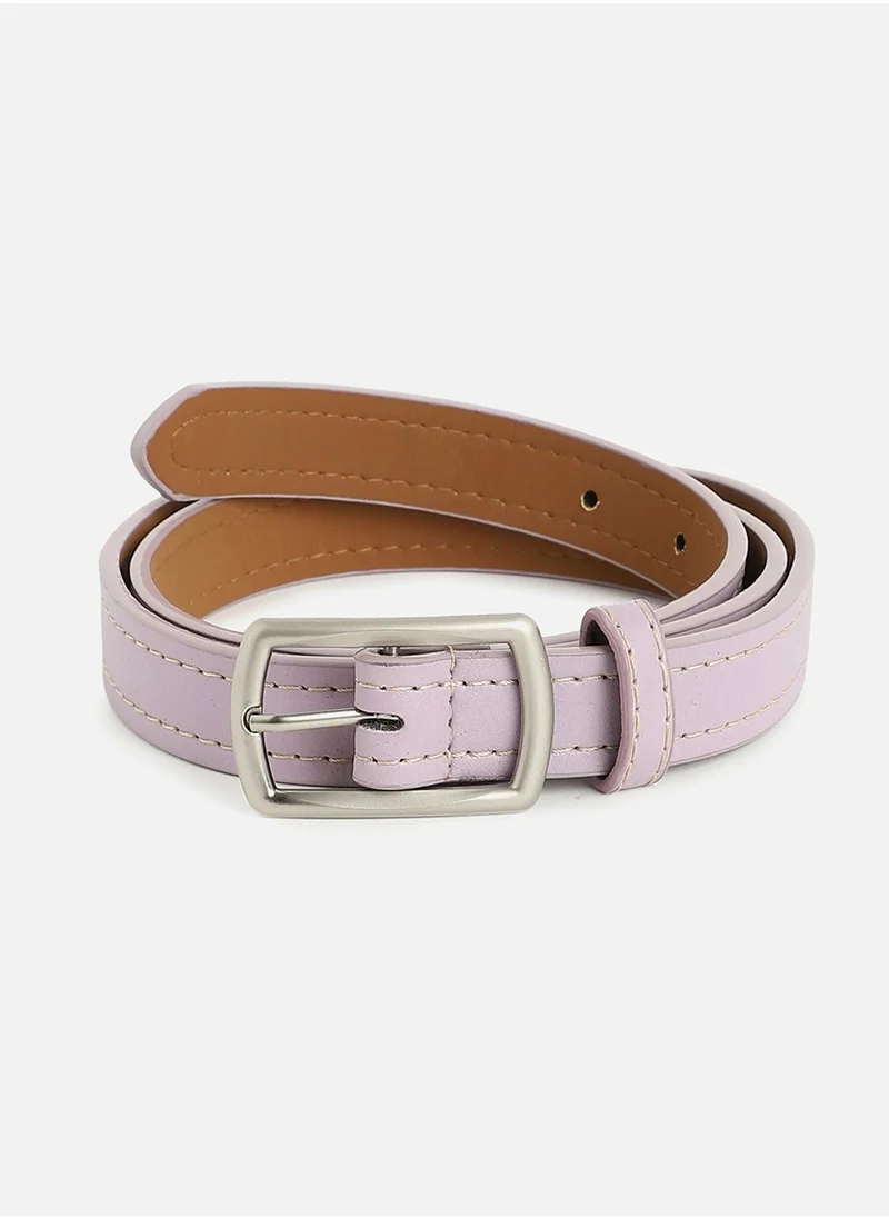 صوص هاوت Lavender Solid Waist Belt