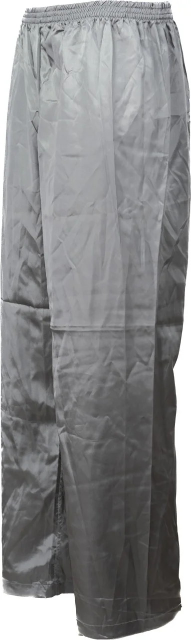 Oppland Men's Satin Fabric Pajama Pants Solid Color Elastic Waist No Pocket Wide Leg Relaxed Cut