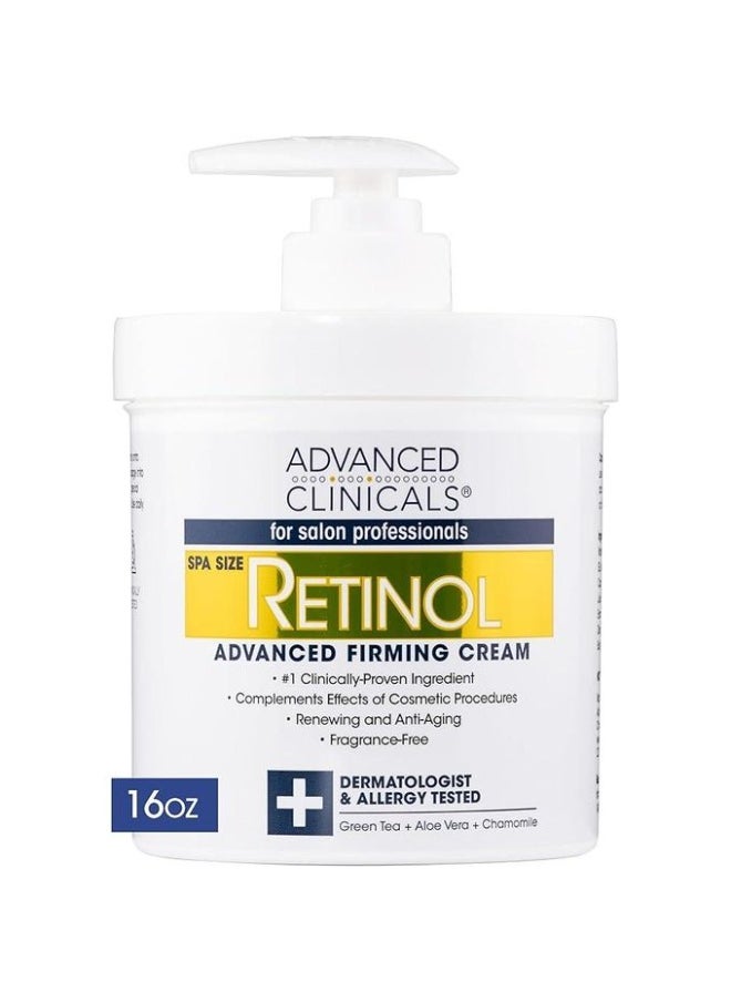 Advanced Clinicals Retinol Advanced Firming Body Cream - 454grams  - Image 4