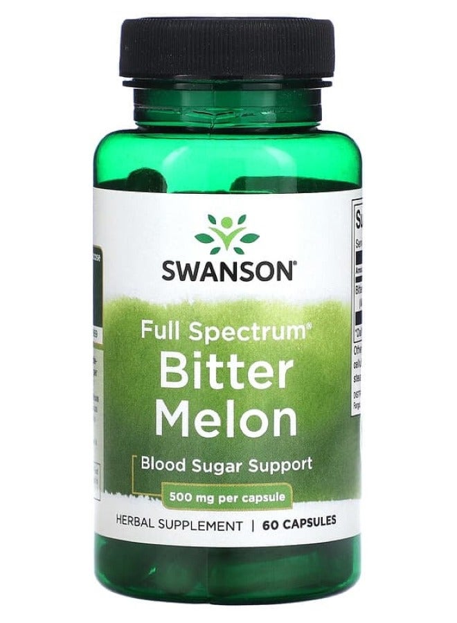 SWANSON Full Spectrum Bitter Melon 500 mg 60 Caps