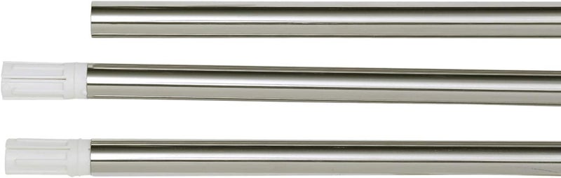 Adjustable Stainless Steel Shower Curtain Rod – Multi Size and Color, Rustproof and Easy to Install (Chrome -80x80x80cm, Extension-70x120cm) - Image 2