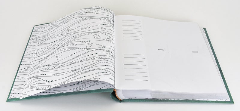 MCS 200-Pocket Vacation Time 4x6 Photo Album with Writing Space  8.5 x 8.5 Inches  Blue - Image 3