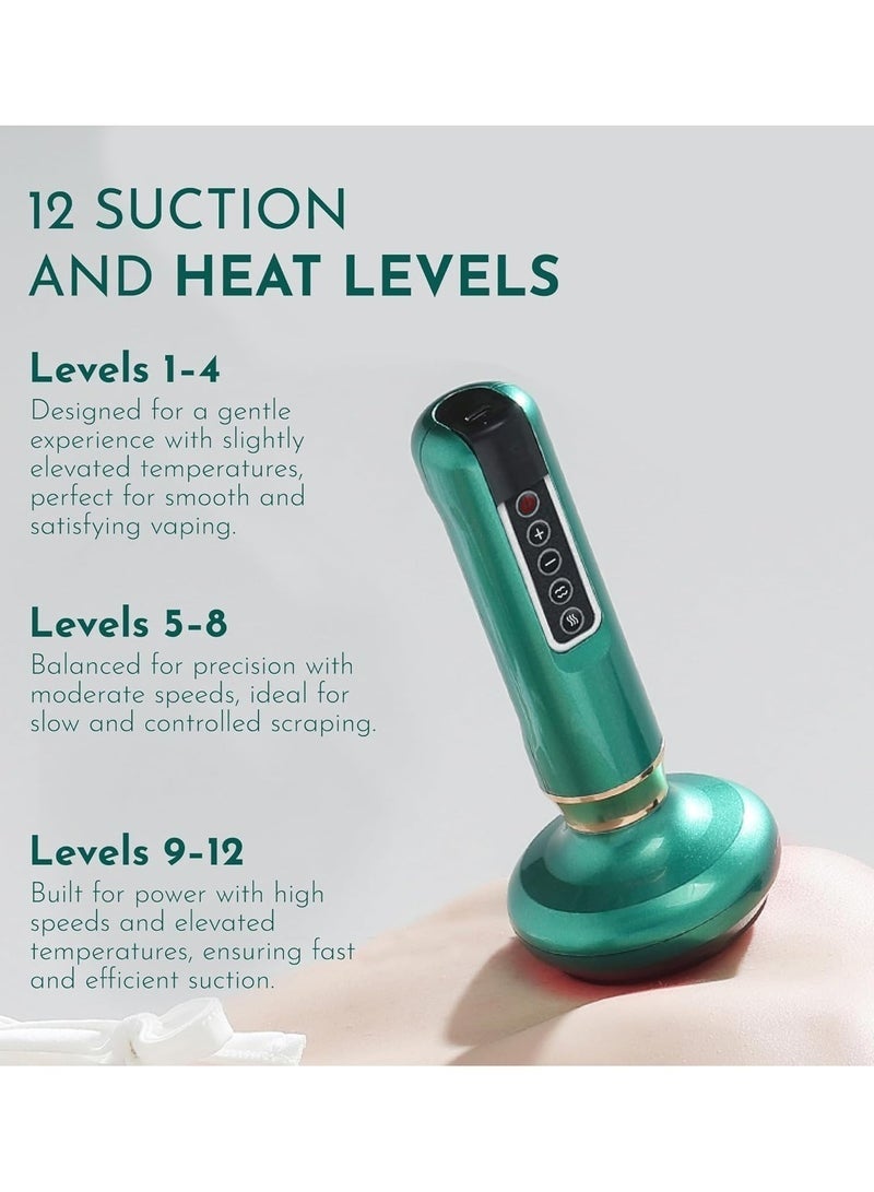 Anti Cellulite Massager - Handheld Electric Anti-Cellulite Cavitation Contouring Body Sculpting Machine - Rechargeable Cordless Fat Vacuum Suction Remover Shaping Massage Device - Image 3