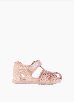 Pablosky Girls Strap Sandals With Hook And Loop Closure  - Image 1