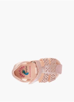 Pablosky Girls Strap Sandals With Hook And Loop Closure  - Image 4