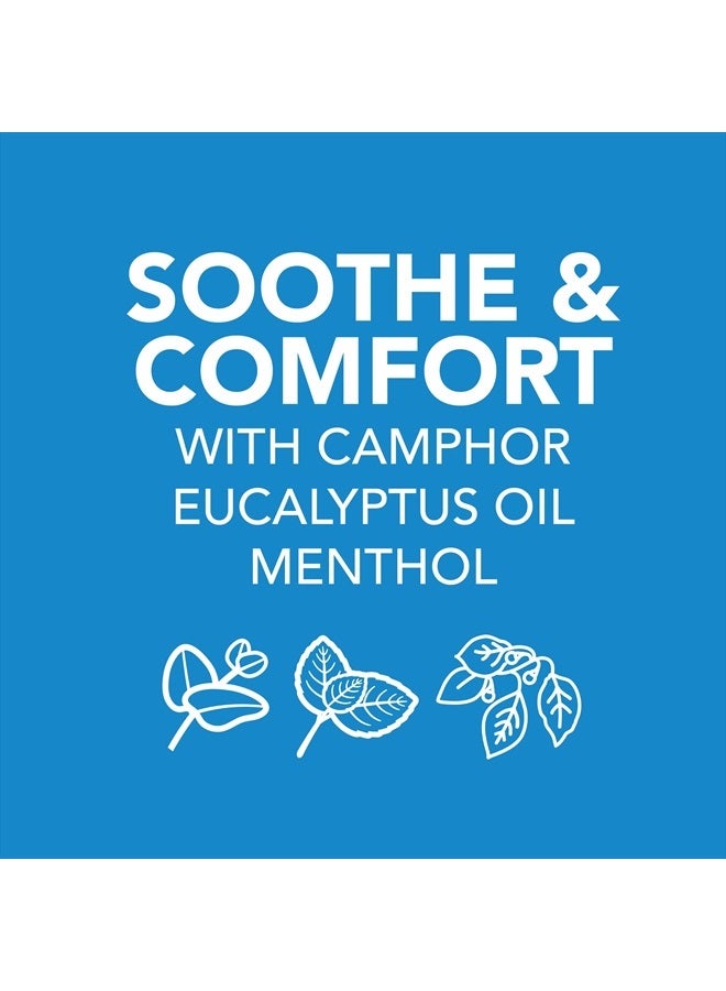 Vicks فابوراب، مرهم للصدر، تخفيف من السعال، البرد، الآلام، والأوجاع مع بخار فيكس الطبي الأصلي، مثبط سعال موضعي، 1.76 أونصة (عبوة من 3) - Image 2