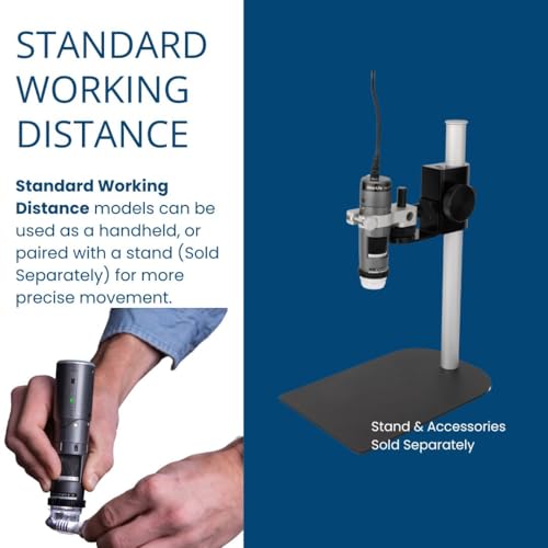 Dino-Lite USB Digital Microscope AM4111T - 1.3MP, 20x - 50x, 200x Optical Magnification, Microtouch, Windows/Mac Software Included - Image 4