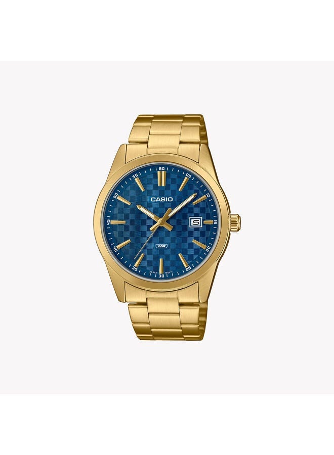 CASIO Stainless Steel Analog Wrist Watch MTP-VD03G-2AUDF - Image 1