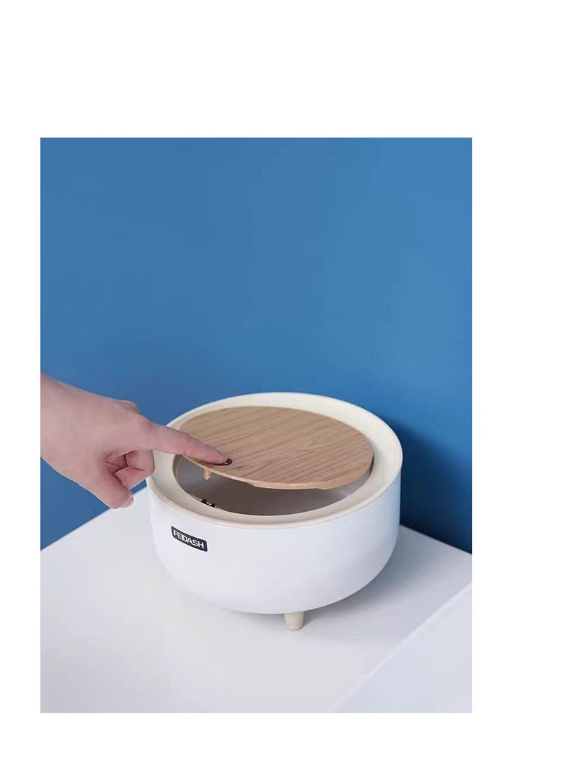 Touch basket for office, tables and bedrooms made of high quality materials (round) L  - Image 3