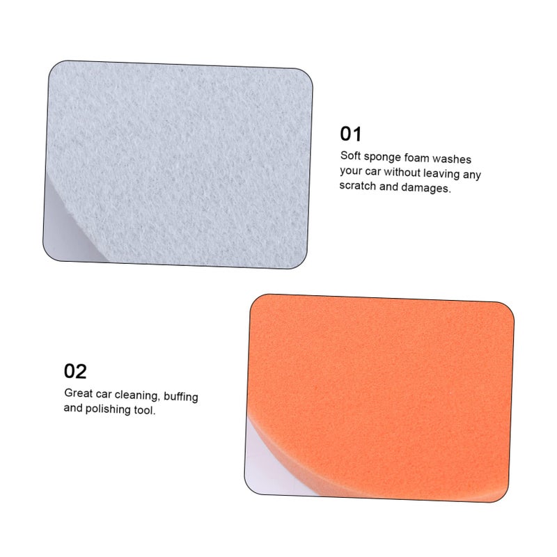 6 Inch Car Polishing Pads Kit 5PCS Assorted Colors for Waxing Sealing and Buffing - Image 5