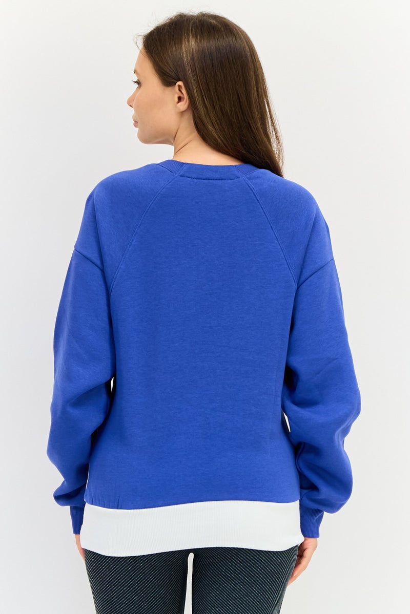 Reebok سويت شيرت رياضي نسائي مناسب في الهواء الطلق، متعدد الألوان - Image 3