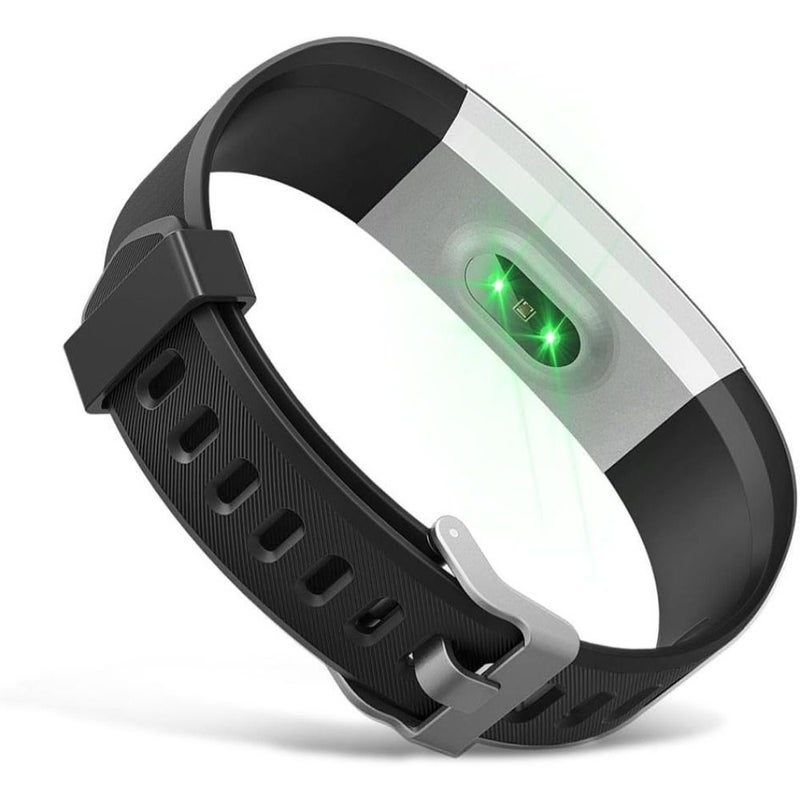 ساعة ذكية Green Id115 Plus بشريط سيليكون ناعم ومريح للرياضة والمعصم - Image 3