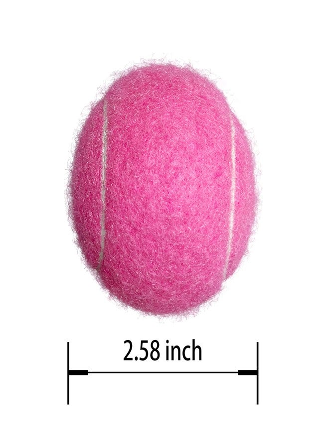 HPWFHPLF Tennis Balls, 3 Pack Advanced Training & Practice Tennis Balls for Beginners, High Visibility Pet Dog Playing Balls (Pink) - Image 2