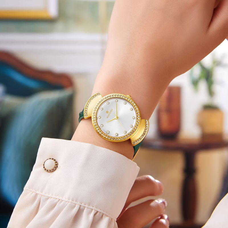 ماكسويل مكسويل ساعه جلد نسائي الاصليه تصميم ماركات