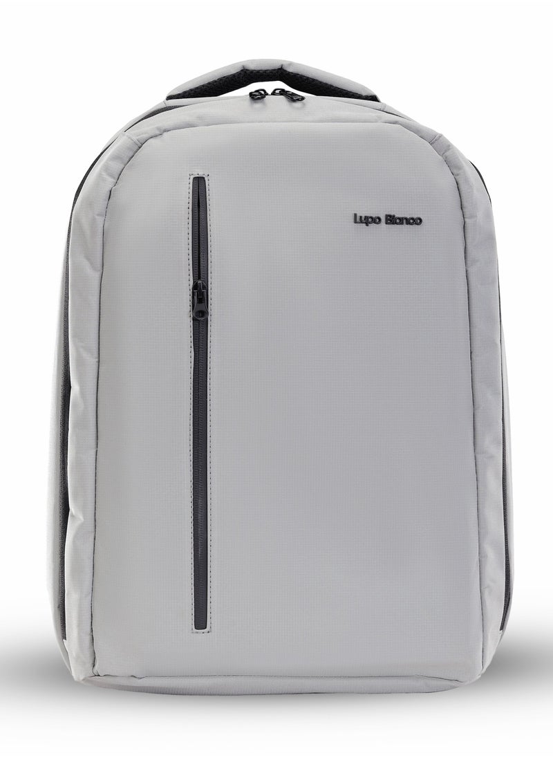 Lupo bianco Essentials Backpack - Light Gray  - Image 2
