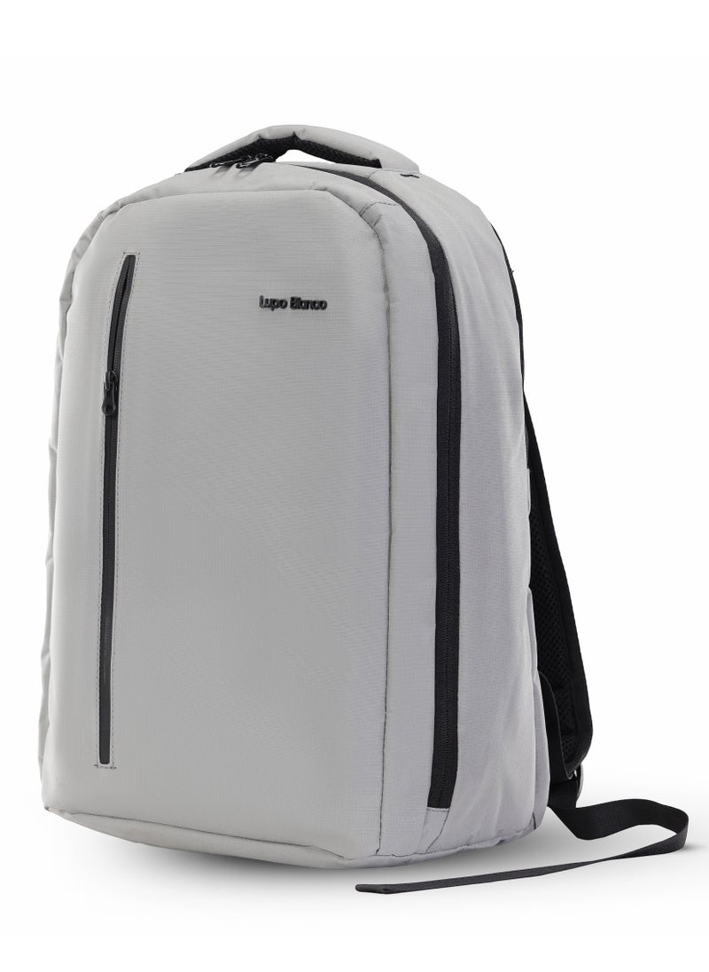 Lupo bianco Essentials Backpack - Light Gray  - Image 3